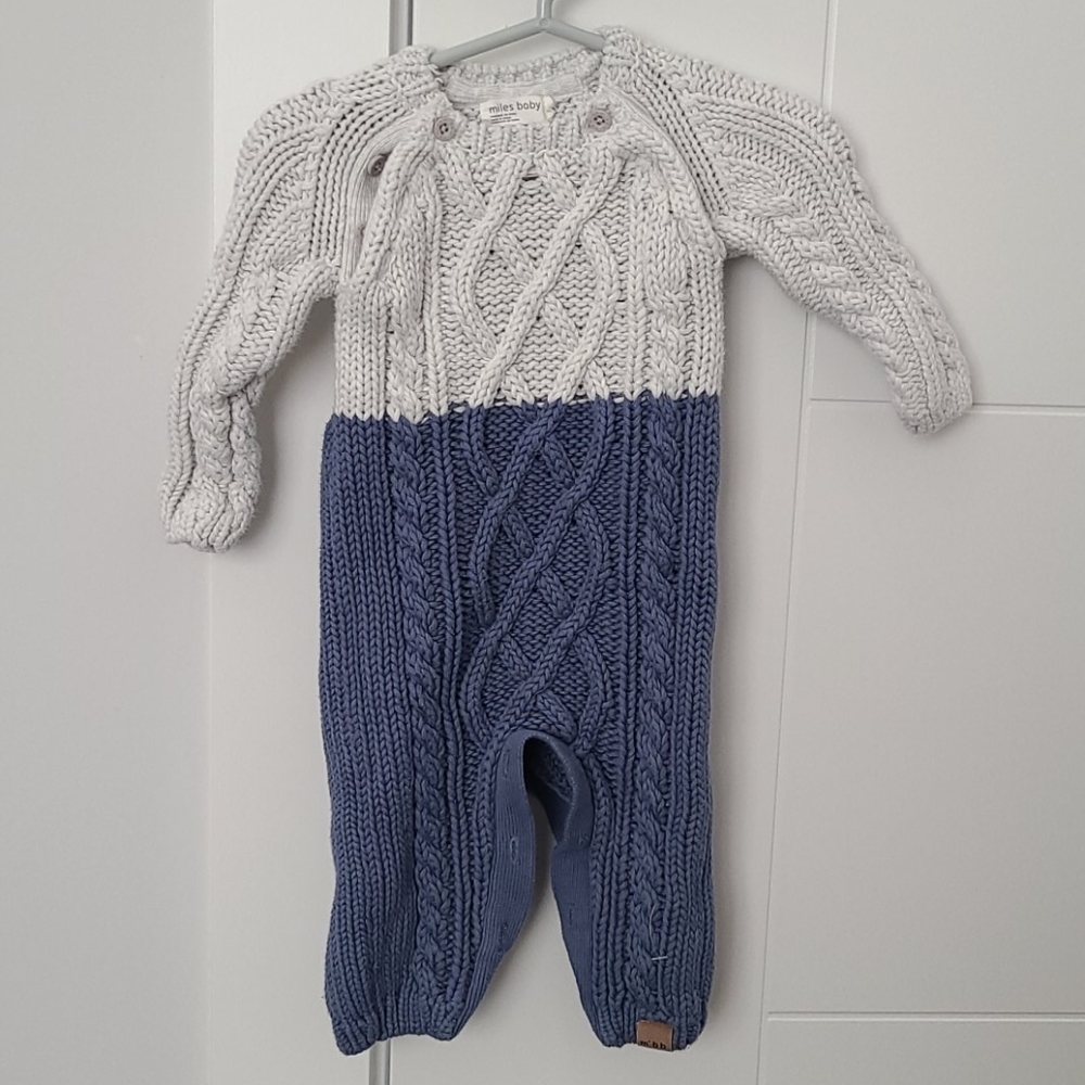 Knit onesie